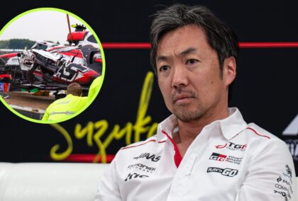 Haas boss says drivers not to blame for 50G Bearman crash during Japanese GP