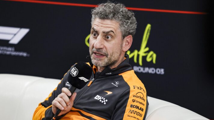 Andrea Stella of McLaren