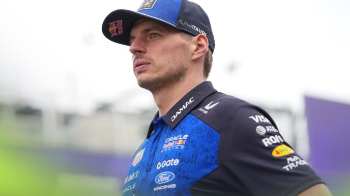 Red Bull driver Max Verstappen pictured at the 2026 Australian Grand Prix