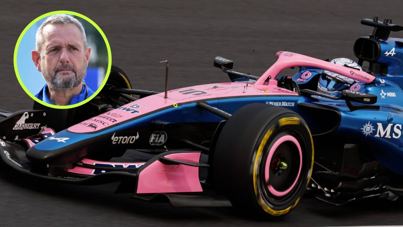 Alpine's Pierre Gasly at the 2026 Japanese Grand Prix.