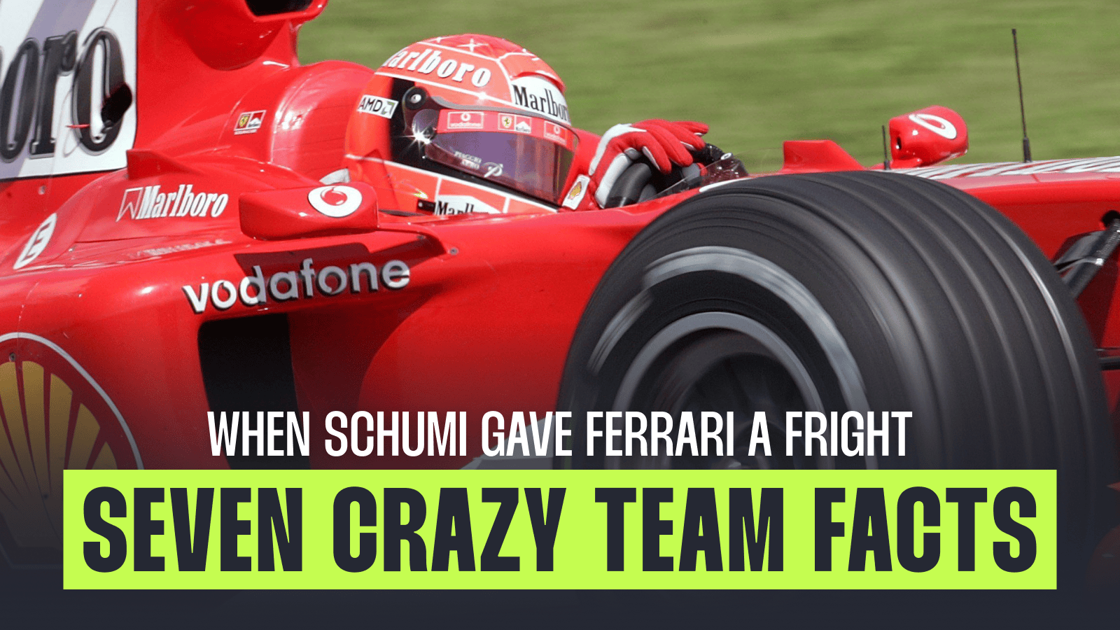 Record McLaren punishment revisited; Michael Schumacher's Ferrari