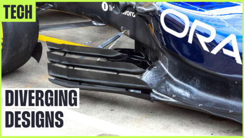 F1 2026 deflector array designs reveal major team differences under new rules