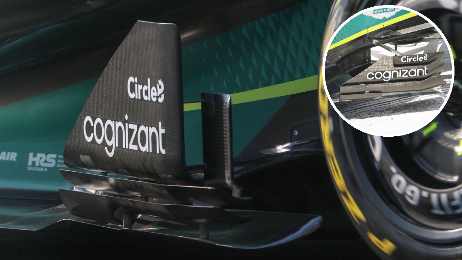 Aston Martin AMR26 deflector array