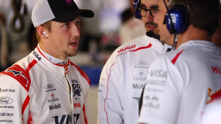 Racing Bulls' Liam Lawson at the 2026 Japanese Grand Prix.