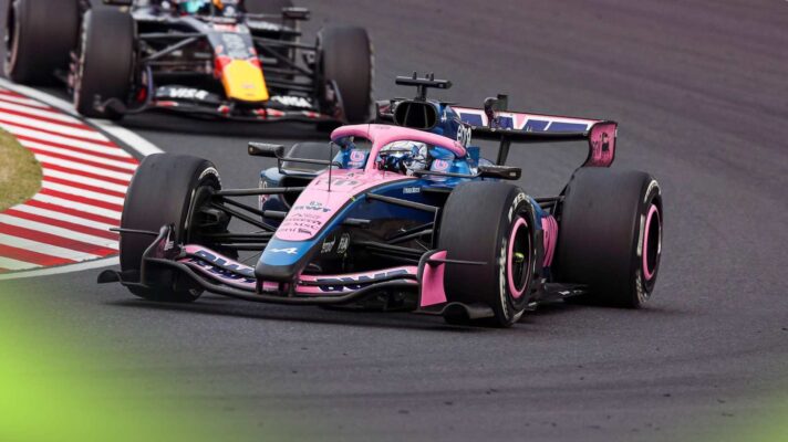 Pierre Gasly kept a Red Bull behind him all race at Suzuka.