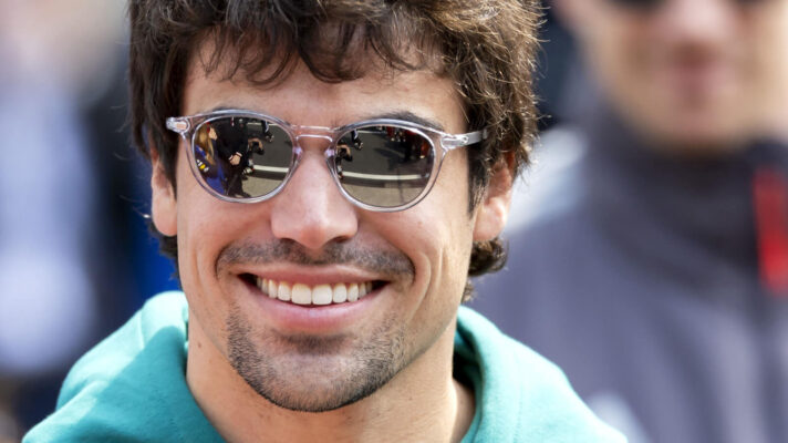Lance Stroll smiling