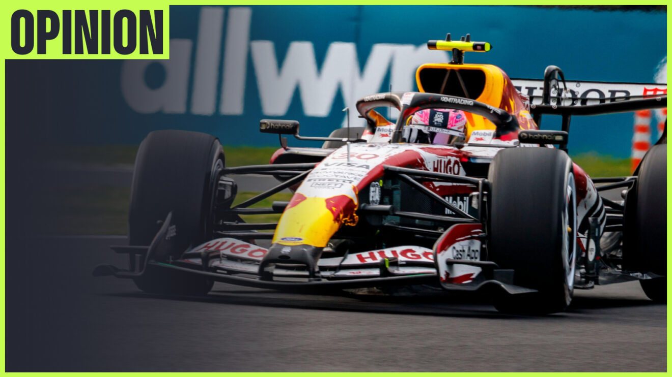 Racing Bulls driver Liam Lawson.