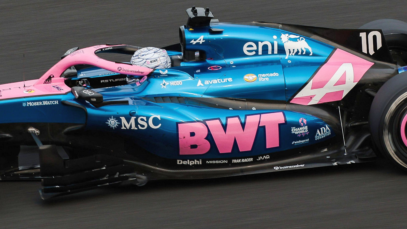 Alpine A526 sidepods