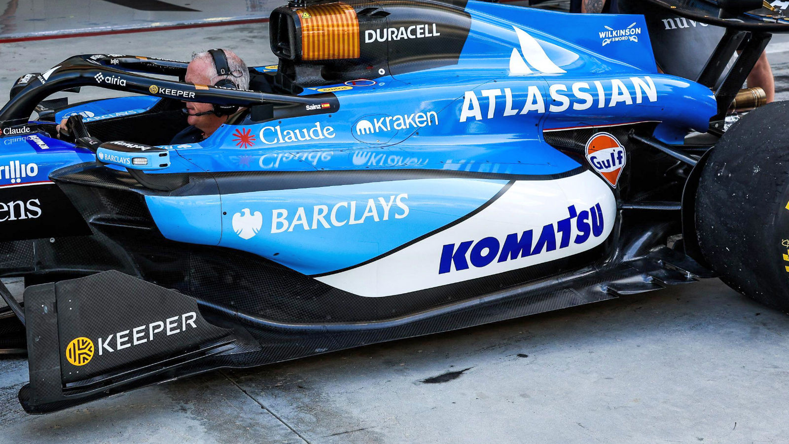 Williams FW48 sidepods