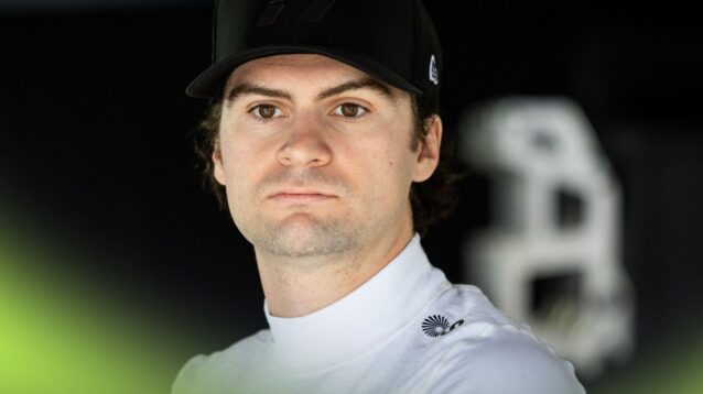 Colton Herta pictured at the Melbourne 2026 Formula 2 round