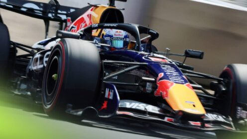 First look: Max Verstappen tests rotating Red Bull rear wing at Silverstone