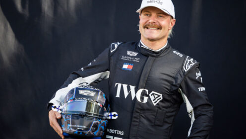 Valtteri Bottas’ race-used Cadillac F1 helmet heads to auction