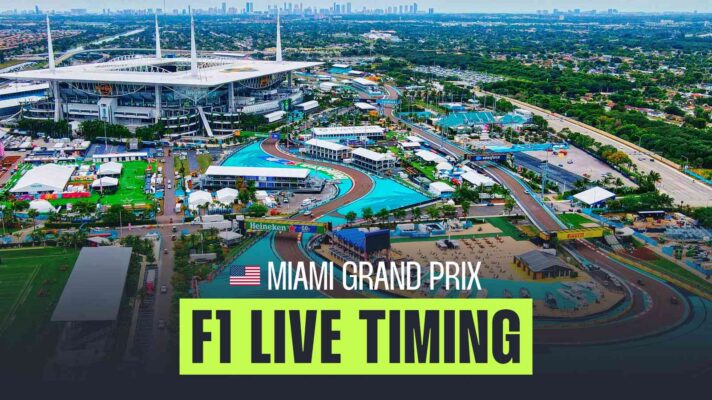 F1 live timing for the 2026 Miami Grand Prix.