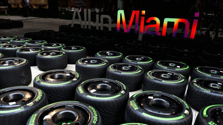 Intermediate tyres being readied in Miami