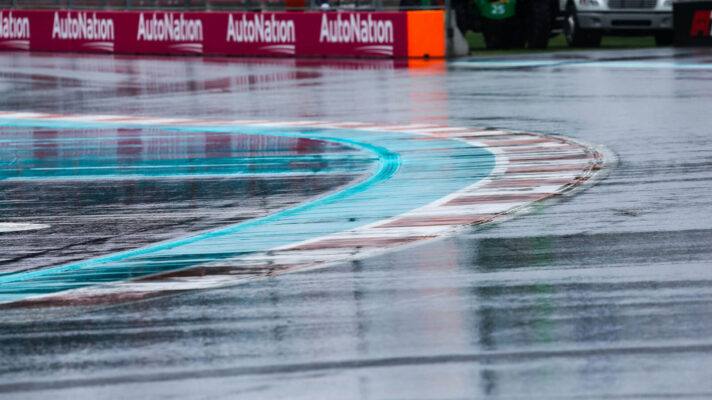 A wet Miami Autodrome