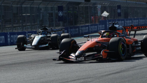 George Russell surprised by McLaren and Ferrari gains after Mercedes lose advantage