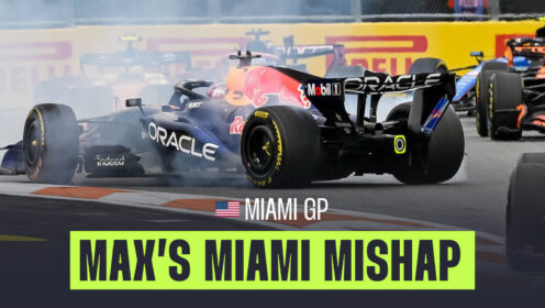 How Max Verstappen’s aggressive racing cost him positions in Miami