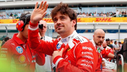 ‘It’s strange’ – Leclerc reacts to Ferrari milestone with Schumacher record in sight