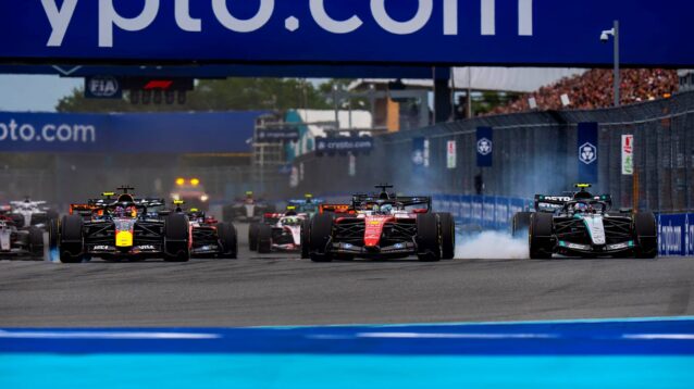 The race start of the 2026 Miami Grand Prix.