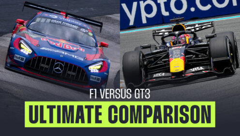 F1 vs GT3: How does GT3 compare with Formula 1?
