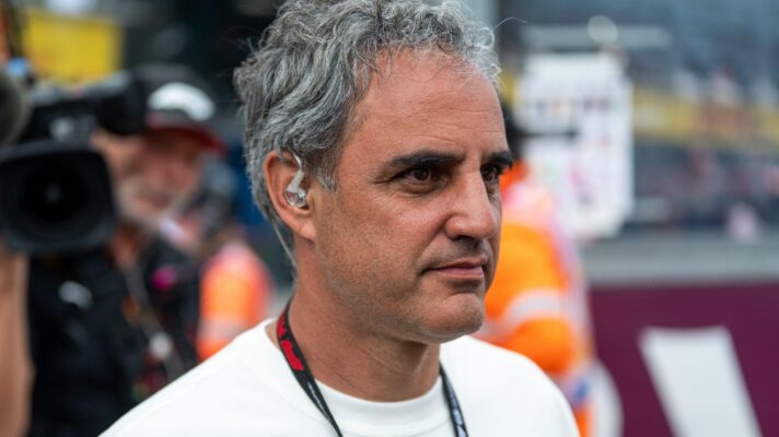 Juan Pablo Montoya pictured at the 2026 Australian Grand Prix