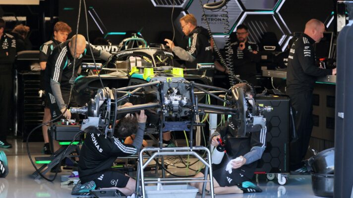 The Mercedes W17 in Canada