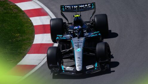 Canadian Grand Prix: Kimi Antonelli fastest as George Russell hits the wall