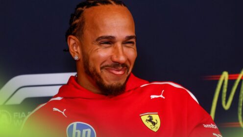 Lewis Hamilton quips Gilles Villeneuve was ‘obviously far better’ than Jacques