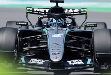 Canadian Grand Prix: George Russell snatches Sprint pole as Fernando Alonso crashes