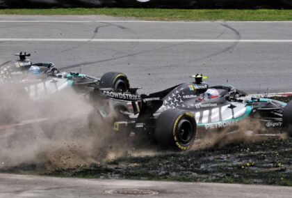 George Russell makes new claim over F1 rule changes after Bahrain 2014 throwback