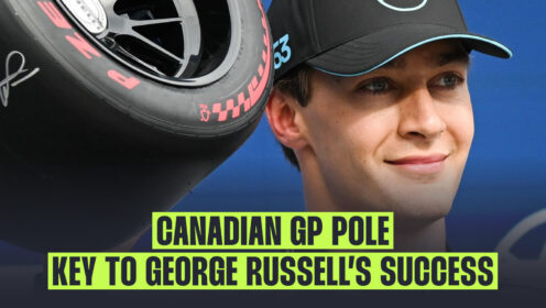 Key moment that secured Russell pole position in Canada revealed in telemetry