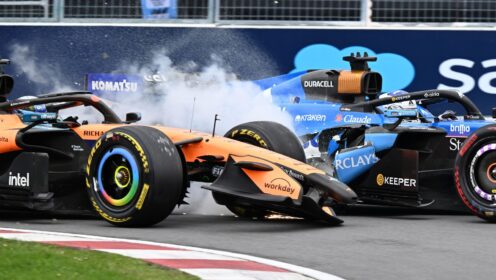 Oscar Piastri reveals reason behind Canada GP crash in apology to Alex Albon