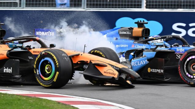 Oscar Piastri reveals reason behind Canada GP crash in apology to Alex Albon