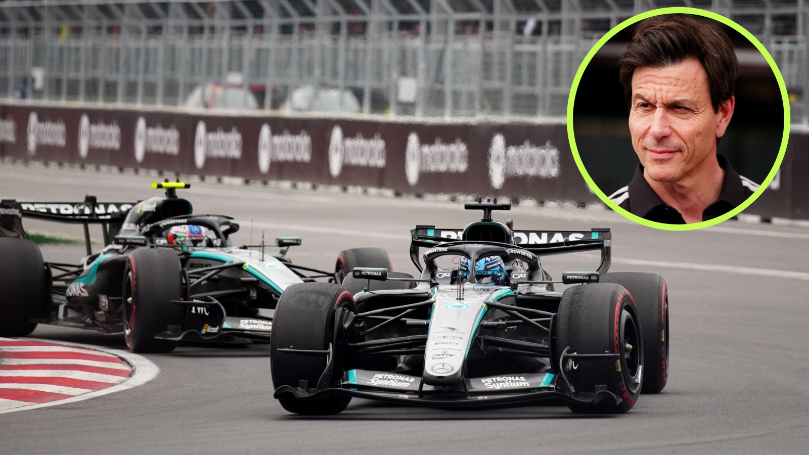 planetf1.com - Sam Cooper - Toto Wolff hints at future Mercedes team orders for Russell and Anontelli