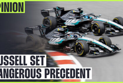 George Russell set Mercedes precedent as Kimi Antonelli reality bites
