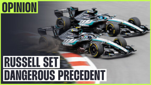George Russell set Mercedes precedent as Kimi Antonelli reality bites