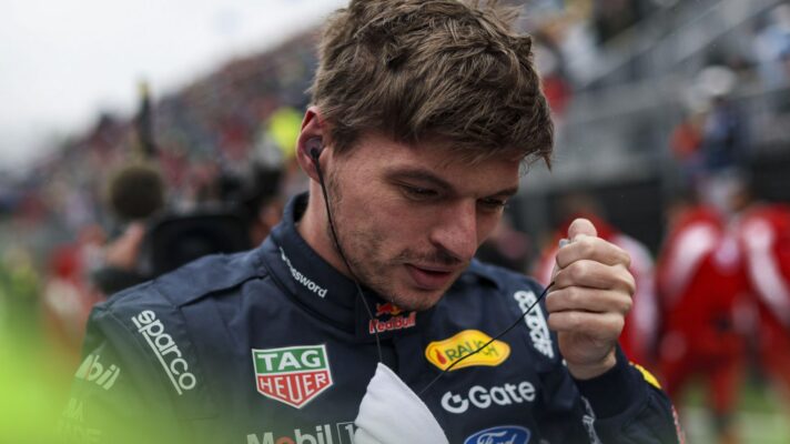 Max Verstappen, Red Bull, pictured on the grid at the 2026 Canadian Grand Prix