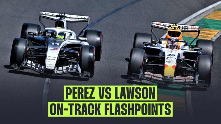 The Sergio Perez Liam Lawson rivalry has grown since 2024.