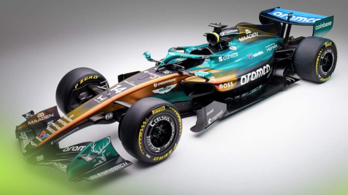 Aston Martin Monaco GP livery revealed with orange and black front.