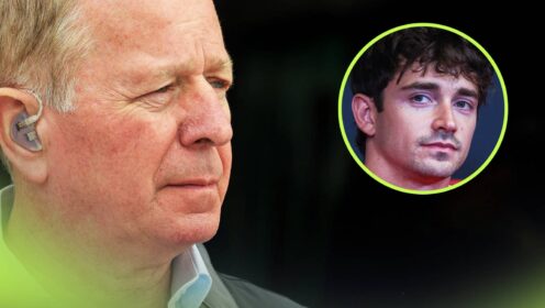 Martin Brundle names two teams ‘talking to’ Charles Leclerc before new Ferrari contract