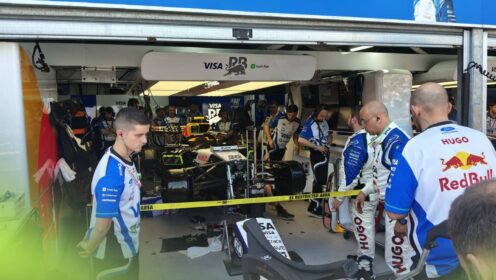 Late Monaco Grand Prix drama as Liam Lawson problem forces Racing Bulls into action