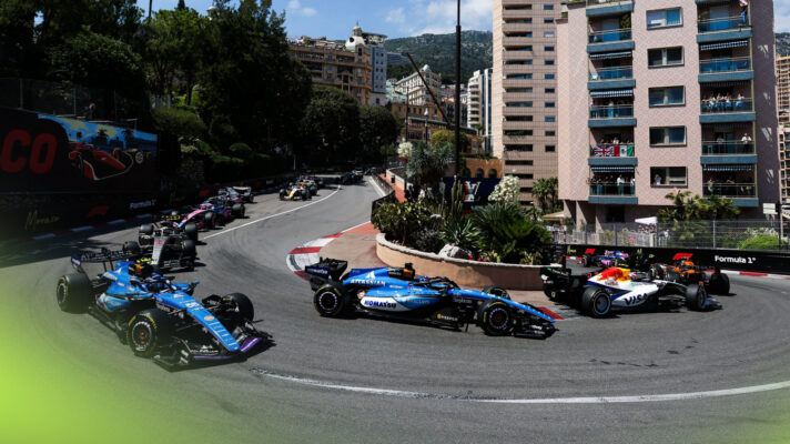 Nico Hulkenberg and Carlos Sainz clashed in the latter stages of the Monaco GP.