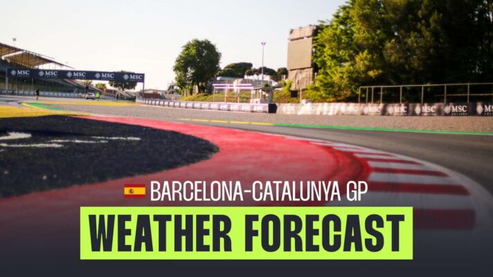 Barcelona-Catalunya Grand Prix weather forecast 2026.