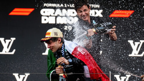 Kimi Antonelli shrugs off George Russell title claim amid mind games talk