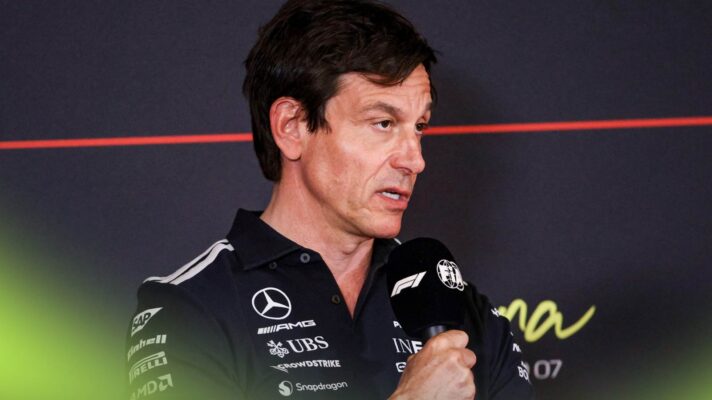 Toto Wolff in the Barcelona GP press conference.