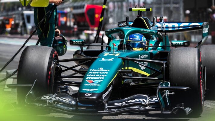 Fernando Alonso will start the Barcelona GP from the pit lane.