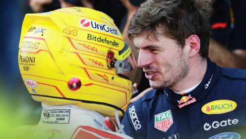 Revealed: What Max Verstappen said to Lewis Hamilton after Barcelona GP win