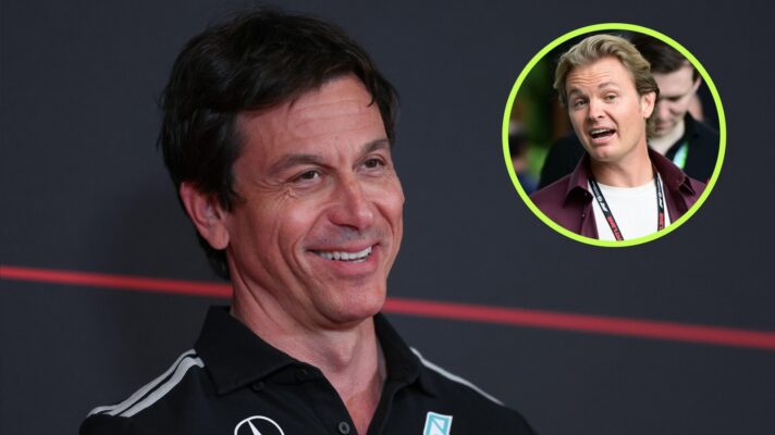 Toto Wolff with Nico Rosberg