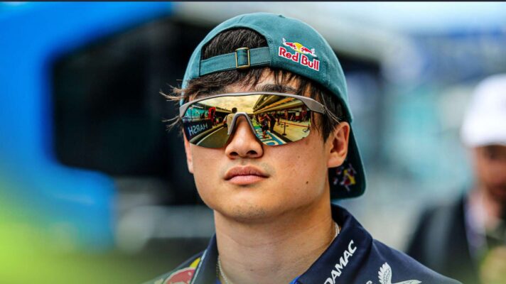 Red Bull reserve driver, Yuki Tsunoda.