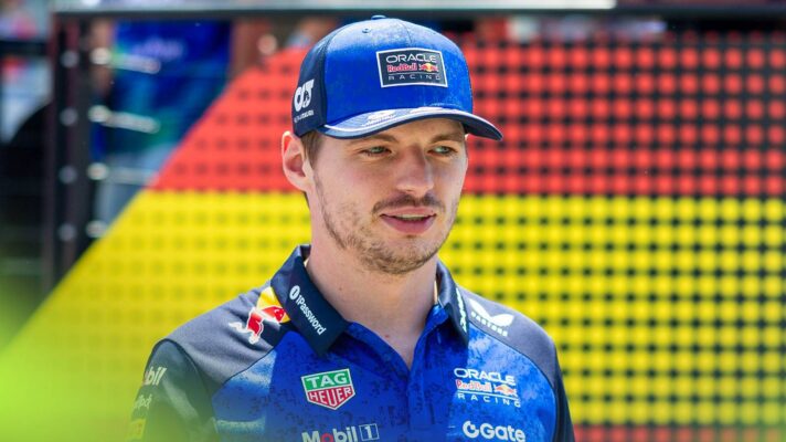Red Bull's Max Verstappen at the 2026 Barcelona Grand Prix.